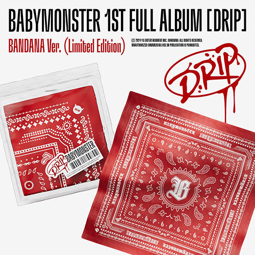 BABYMONSTER - DRIP (BANDANA VER.) [1ST FULL ALBUM]