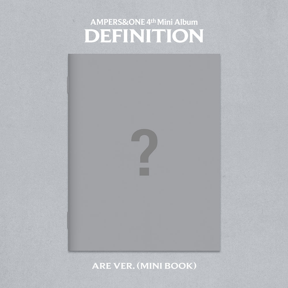 AMPERS&ONE - 4TH MINI ALBUM [DEFINITION] (ARE VER.)
