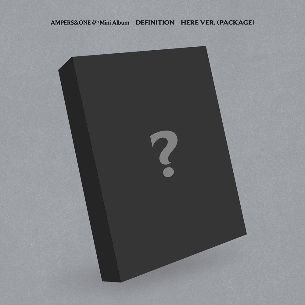 AMPERS&ONE - 4TH MINI ALBUM [DEFINITION] (HERE VER.) – TOKKI-SHOP