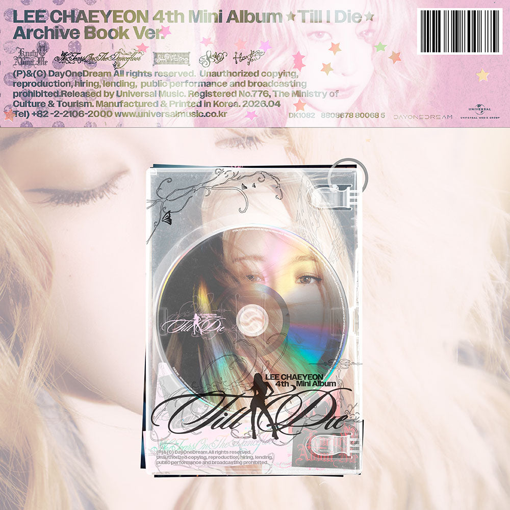 LEE CHAE YEON - 4TH MINI ALBUM [TILL I DIE] [ARCHIVE BOOK VER.]
