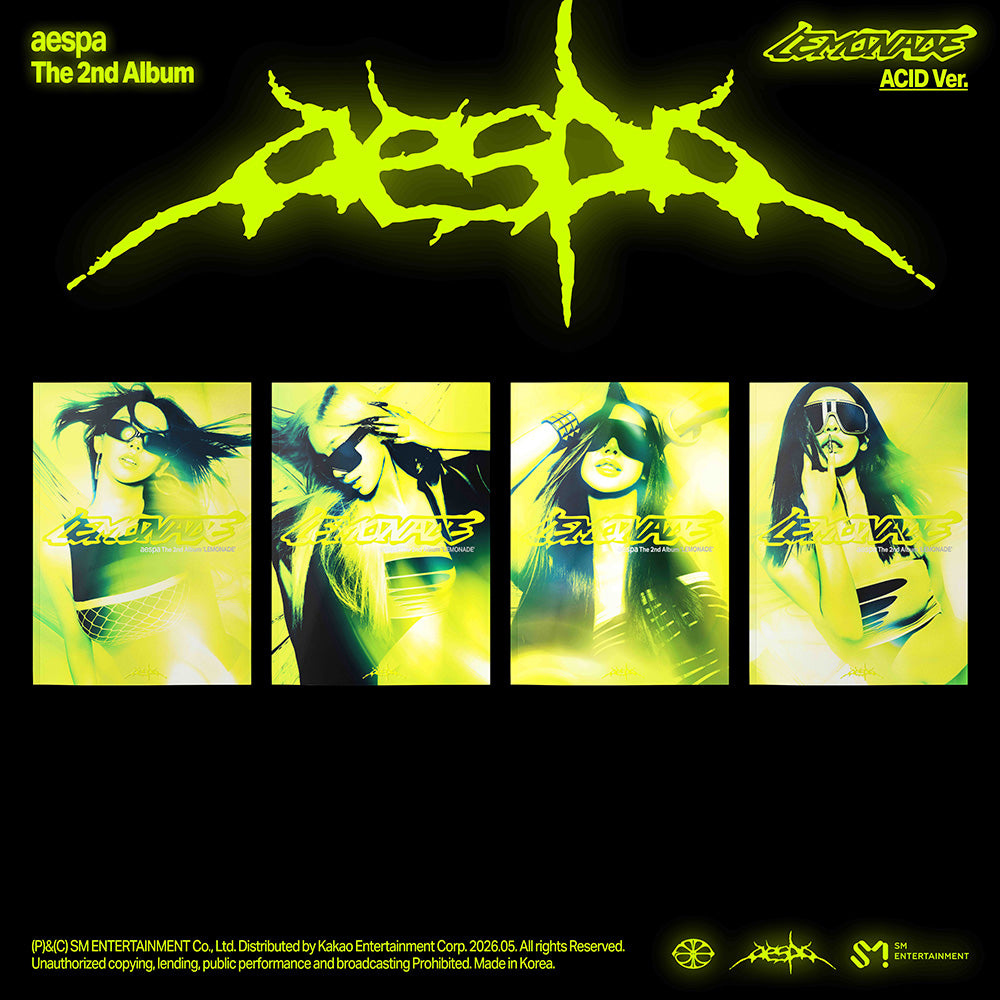 AESPA - 2ND ALBUM [LEMONADE] (ACID VER.)
