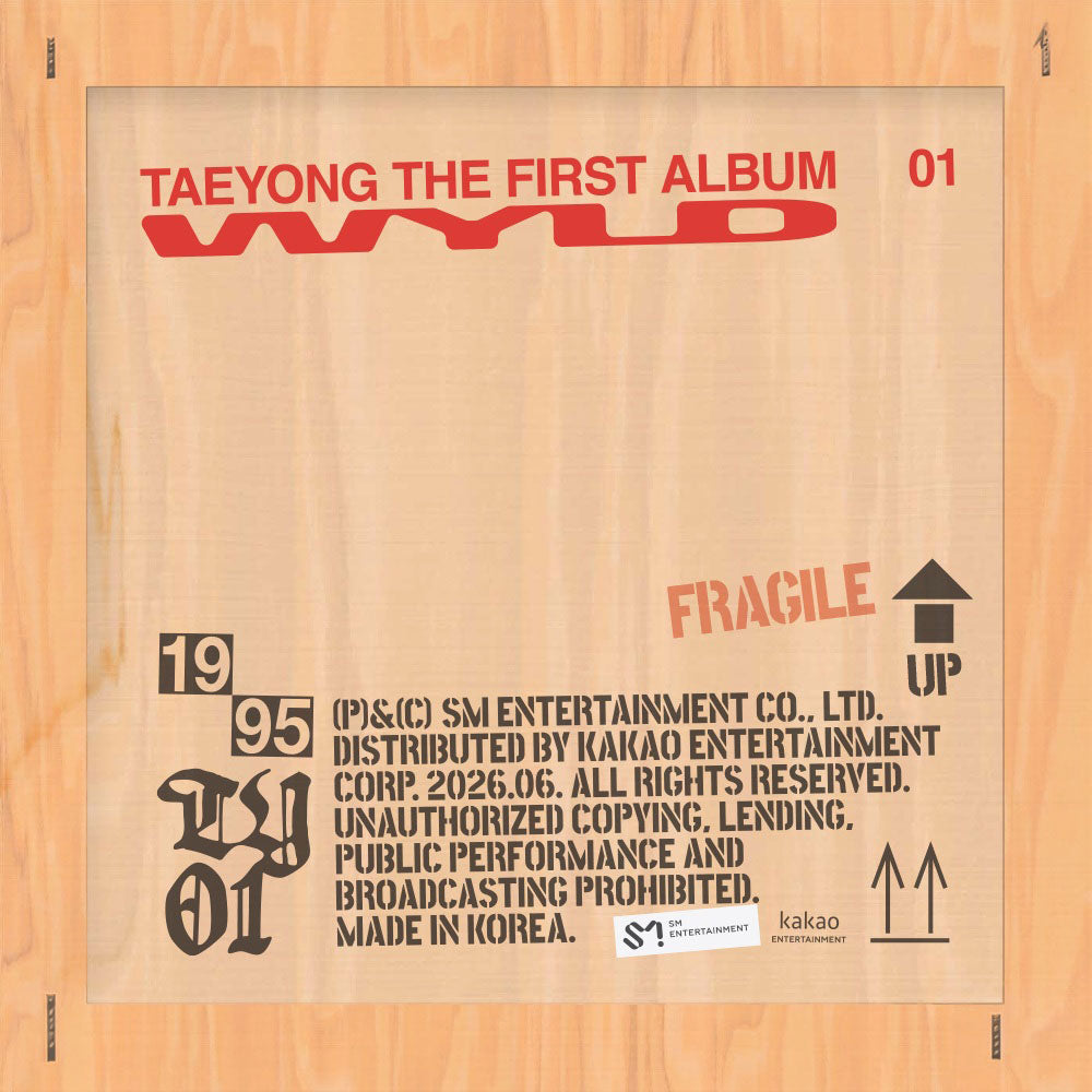 TAEYONG (NCT) - THE FIRST ALBUM [WYLD] (MASTERPIECE VER.) (LIMITED)