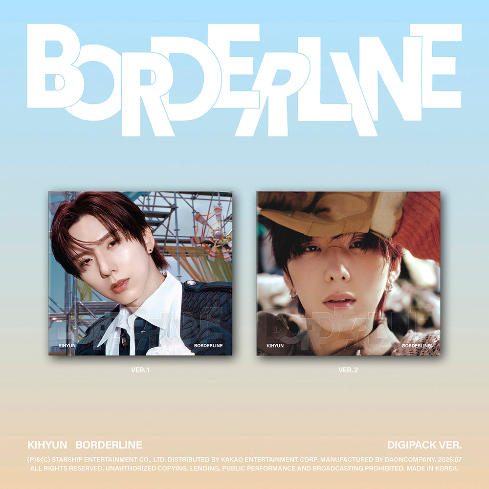 KIHYUN (MONSTA X) - EP [BORDERLINE] (DIGIPACK VER.)