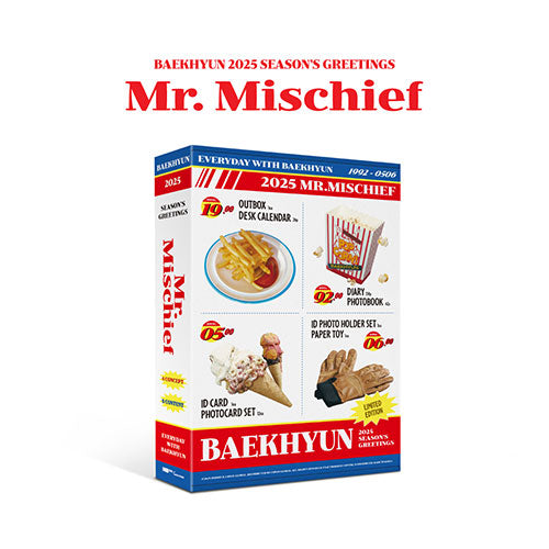 [PRE-ORDER] BAEKHYUN (EXO) - 2025 SEASON'S GREETINGS [MR. MISCHIEF]