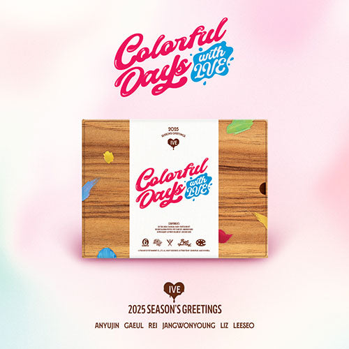 [PRE-ORDER] IVE - 2025 SEASON'S GREETINGS [COLOURFUL DAYS WITH IVE]