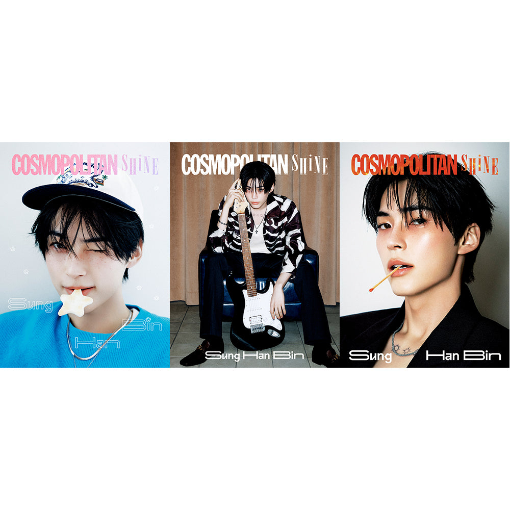 SUNG HAN BIN (ZB1) - COSMOPOLITAN SHINE MAGAZINE