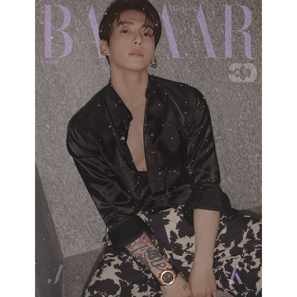 JUNGKOOK (BTS) - BAZAAR MAGAZINE 6. 2026 ISSUE