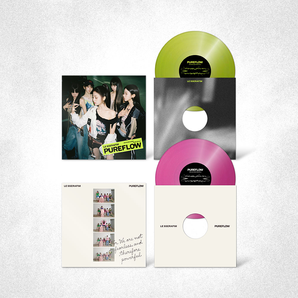 LE SSERAFIM - 2ND STUDIO ALBUM [PUREFLOW PT.1] VINYL