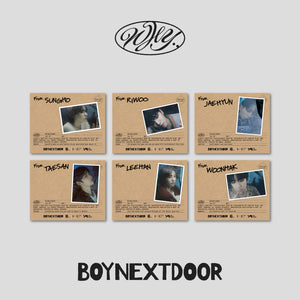 BOYNEXTDOOR - WHY.. (LETTER VER.) [1ST EP]