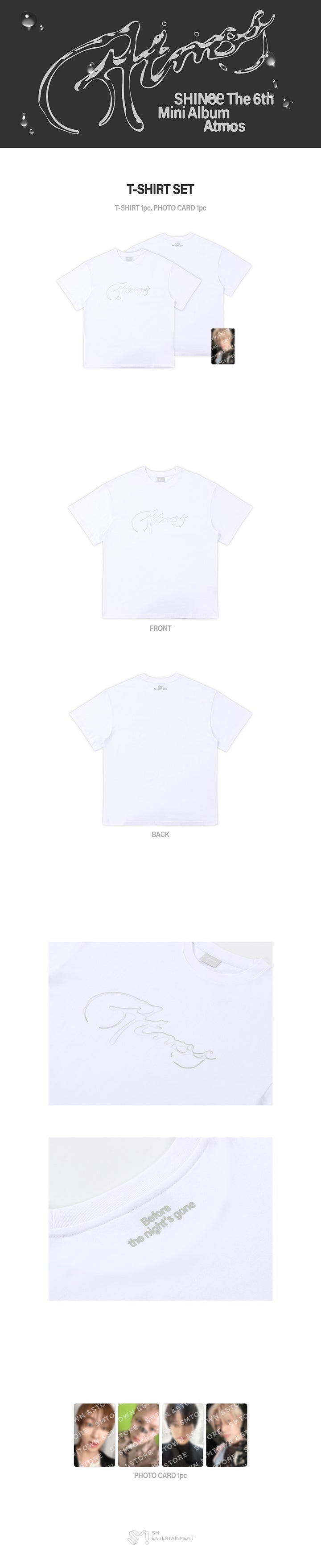 SHINEE - T-SHIRT [ATMOS MD]