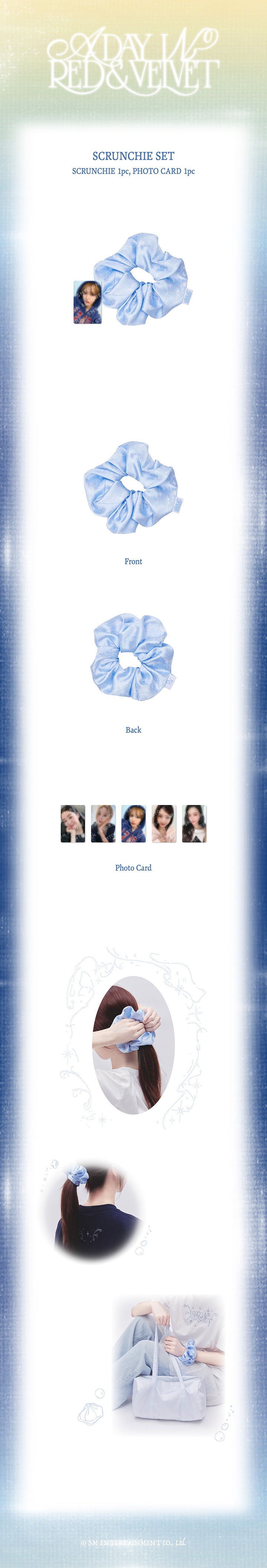 RED VELVET - SCRUNCHIE [FANCON : A DAY IN RED & VELVET_MD]