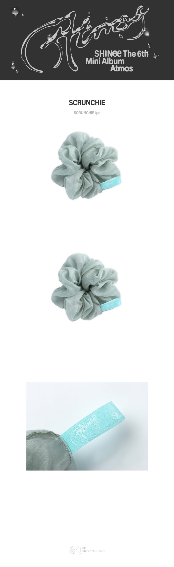 SHINEE - HAIR SCRUNCHIE  [ATMOS MD]