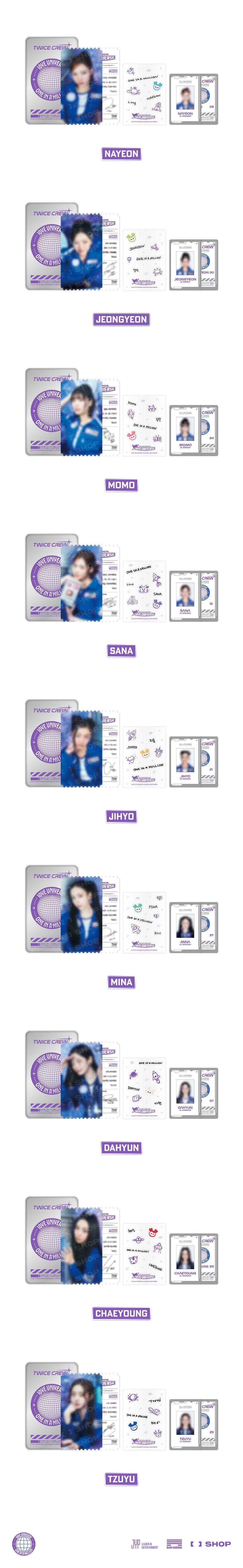 [PRE-ORDER] TWICE -  TINCASE PHOTO SET 2025 TWICE FANMEETING [10VE UNIVERSE] MD
