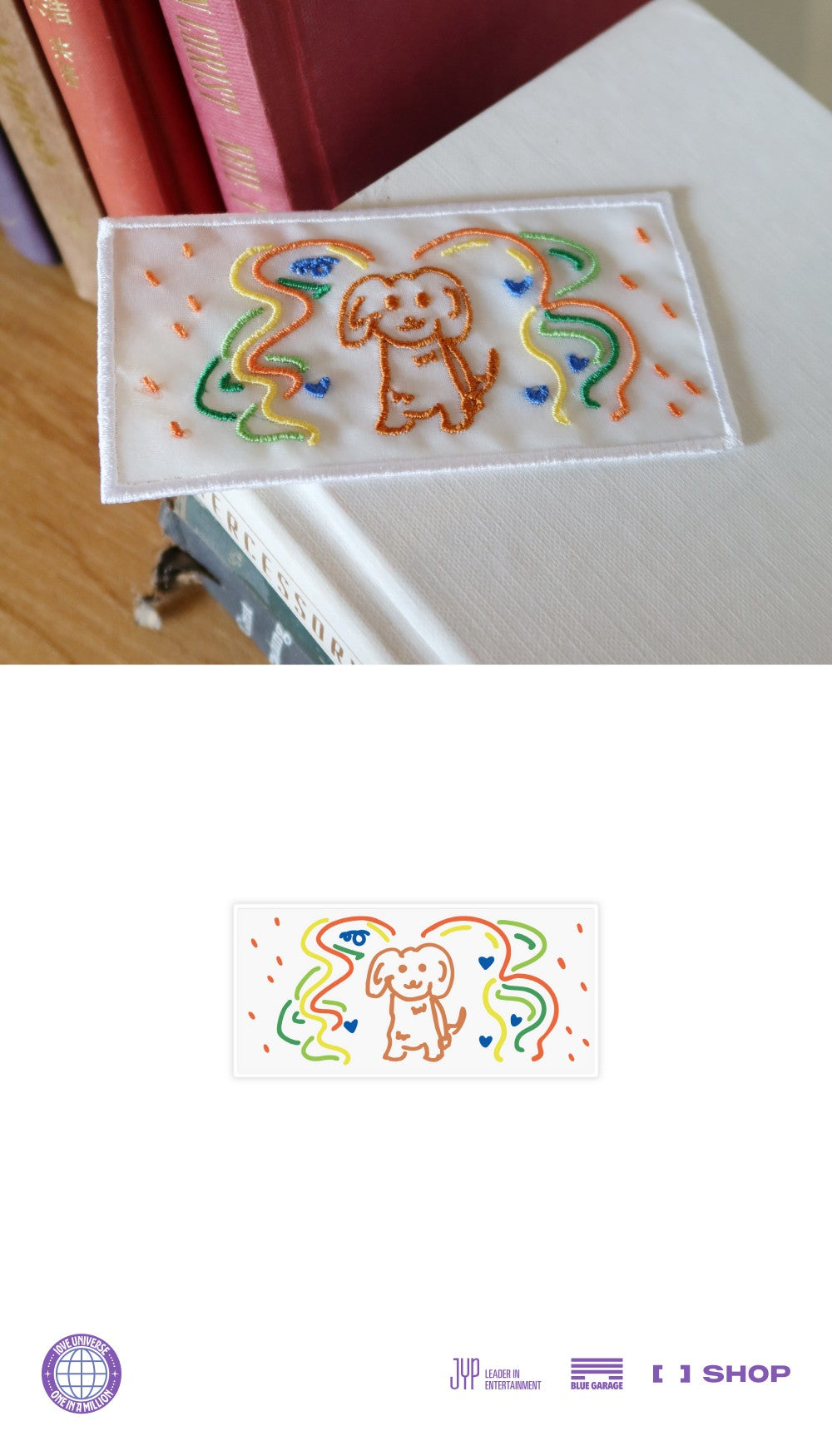 [PRE-ORDER] TWICE - TZUYU  FABRIC BOOKMARK 2025 TWICE FANMEETING [10VE UNIVERSE] MD