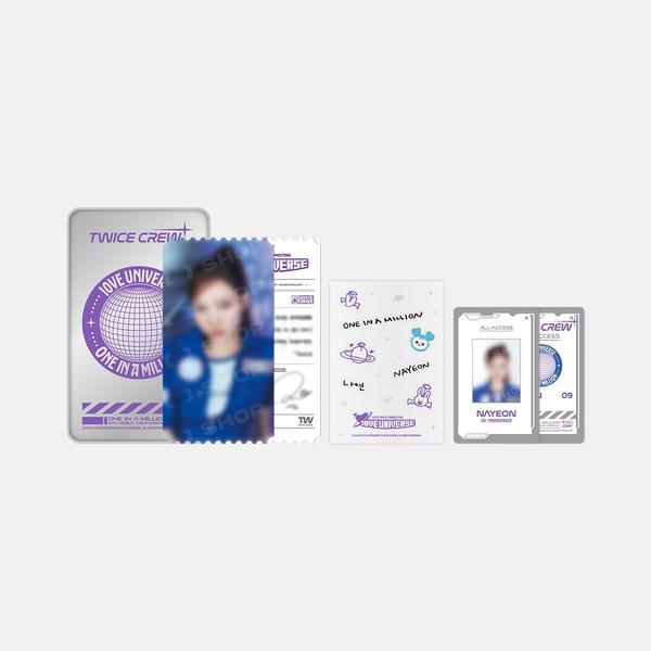 [PRE-ORDER] TWICE -  TINCASE PHOTO SET 2025 TWICE FANMEETING [10VE UNIVERSE] MD
