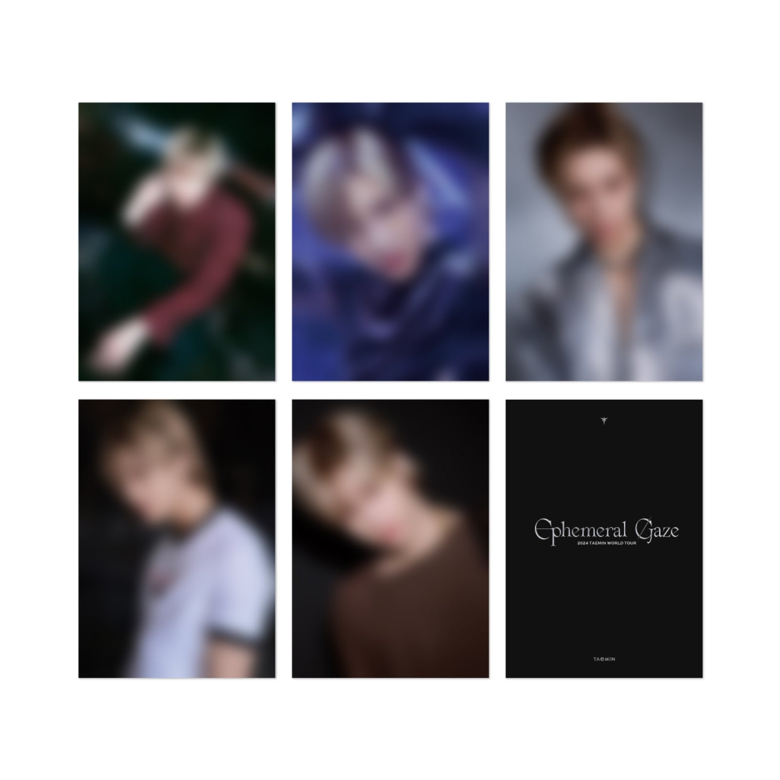 TAEMIN (SHINEE) - EPHEMERAL GAZE - MINI POSTER SET