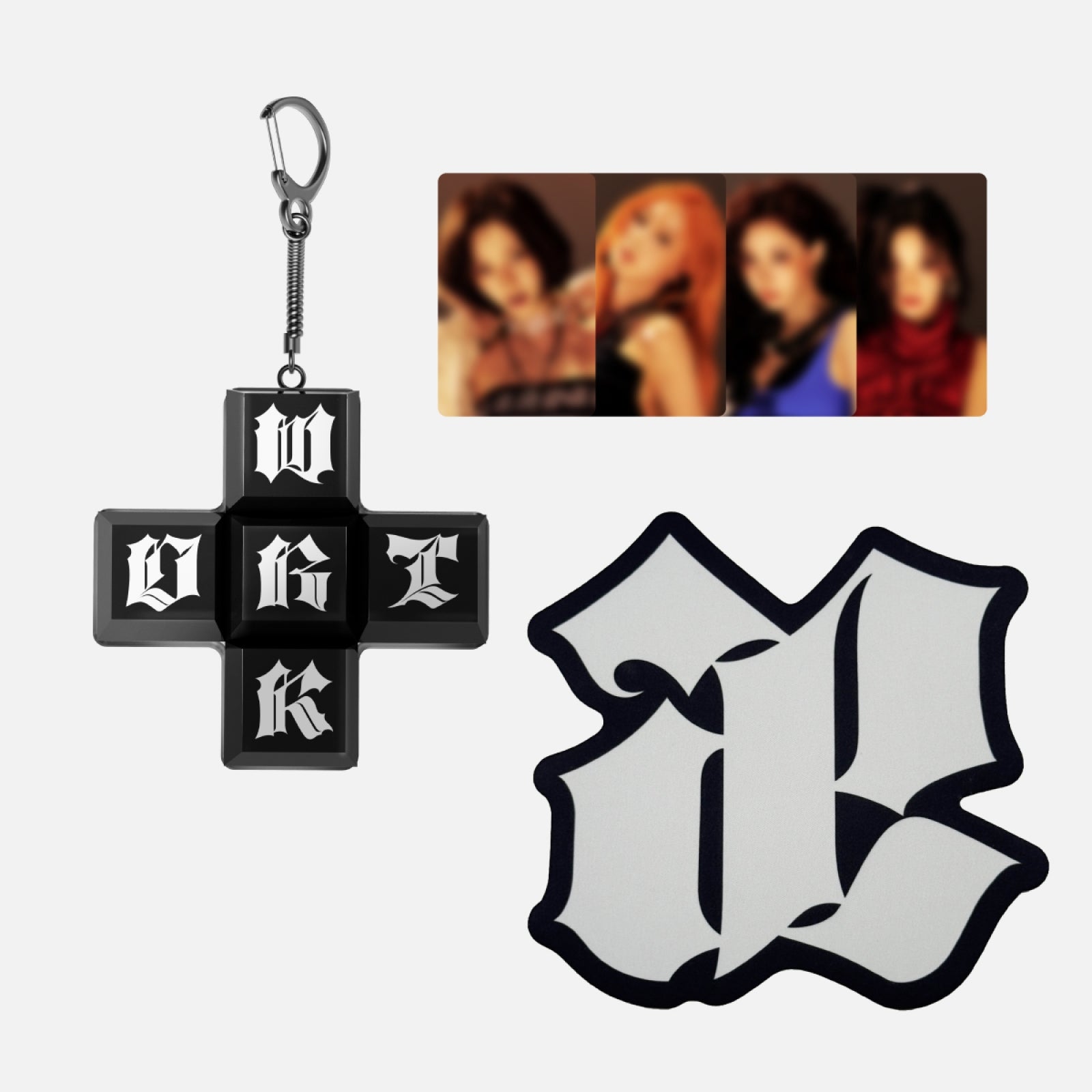 [PRE-ORDER] AESPA - CLICK IT KEYCAP & PAD SET (Dirty Work MD)