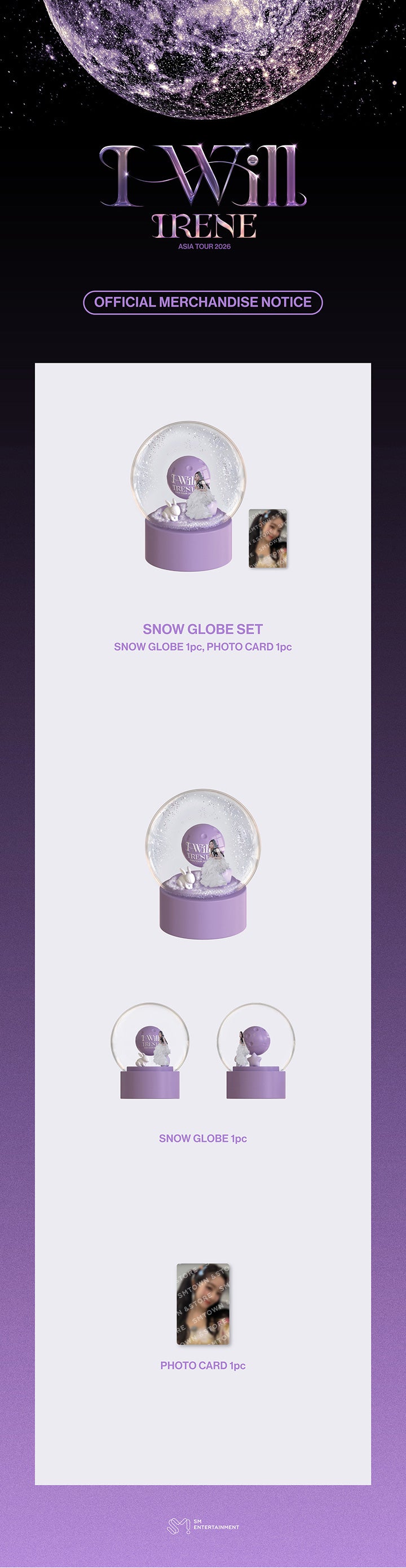 IRENE (RED VELVET) - SNOW GLOBE [2026 IRENE (RED VELVET) ASIA TOUR : I-WILL_IN SEOUL MD]
