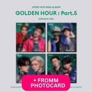 ATEEZ - 14TH MINI ALBUM [GOLDEN HOUR : Part.5] (DIGIPACK UNIT Ver.) - FROMM POB