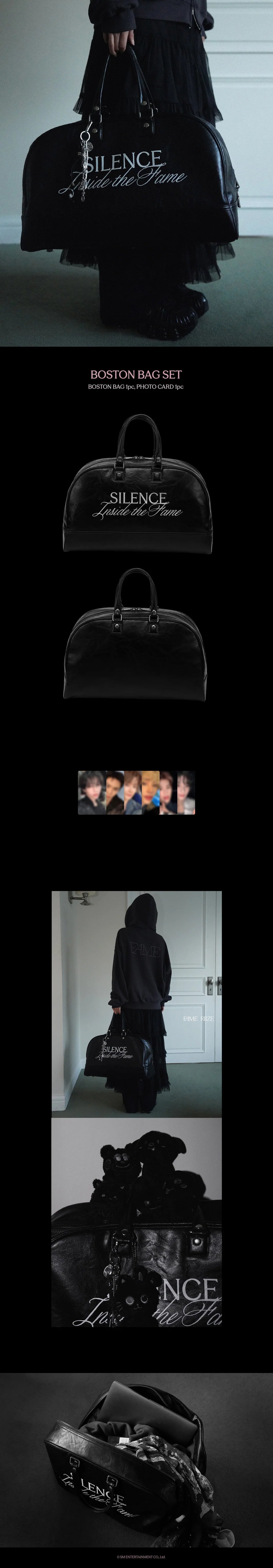 [PRE-ORDER] RIIZE -  BOSTON BAG [SILENCE INSIDE THE FAME MD]