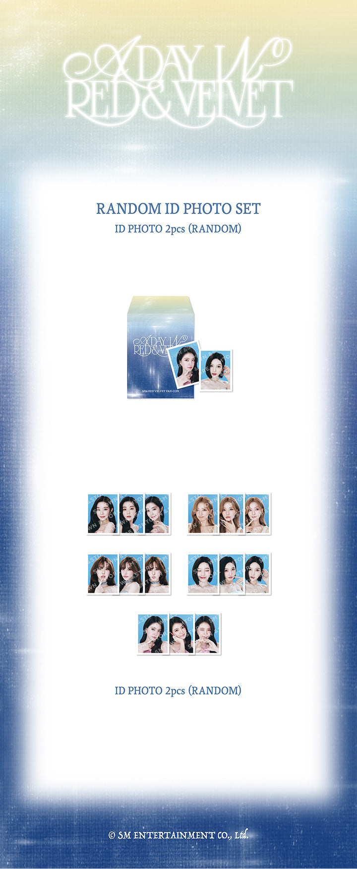 RED VELVET - RANDOM ID PHOTO [FANCON : A DAY IN RED & VELVET_MD]