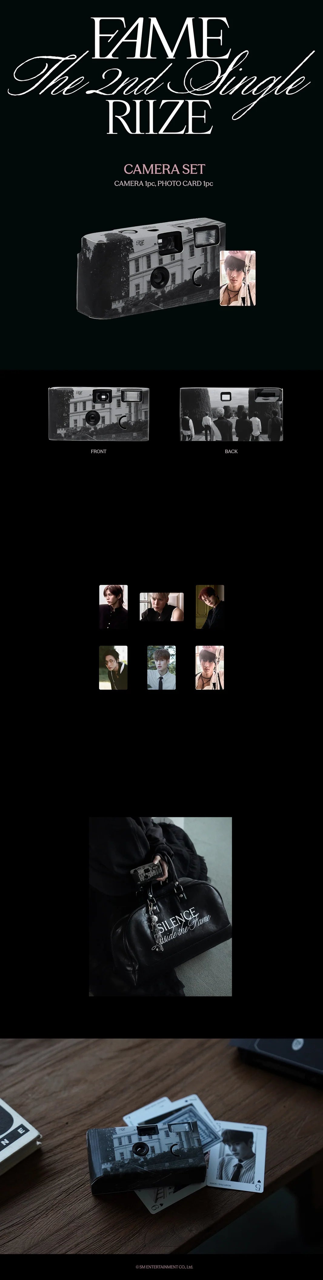 [PRE-ORDER] RIIZE -  CAMERA [SILENCE INSIDE THE FAME MD]