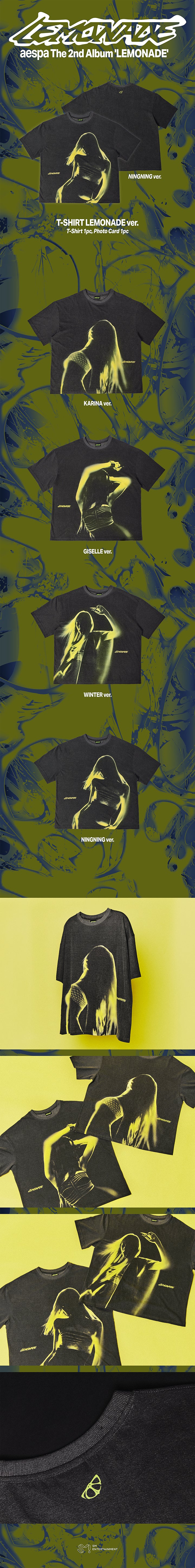 AESPA - T-SHIRT (LEMONADE) [LEMONADE MD]