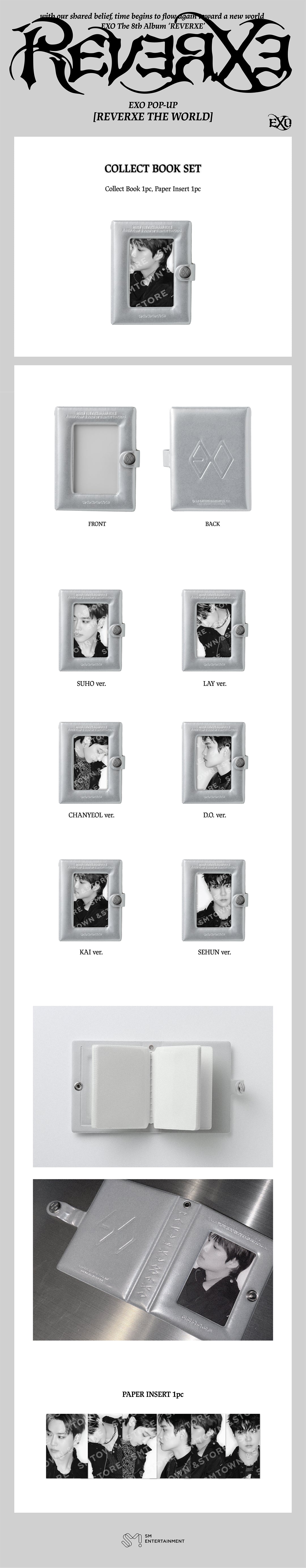[PRE-ORDER] EXO - COLLECT BOOK [REVERXE THE WORLD] MD