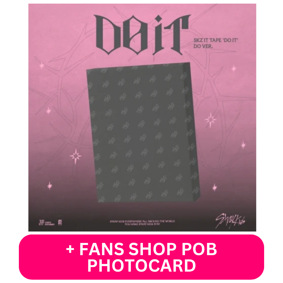 [PRE-ORDER] STRAY KIDS - SKZ IT TAPE ‘DO IT’ (DO VER.) [LIMITED EDITION] + FANS SHOP POB PHOTOCARD
