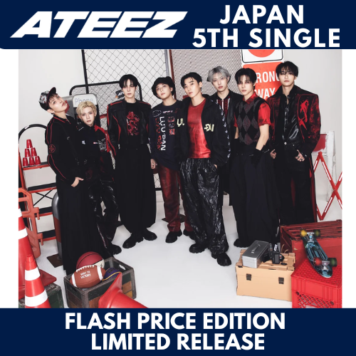 ATEEZ - JAPANESE 5TH SINGLE ALBUM(Title is to be announced) [FLASH PRICE EDITION / LIMITED RELEASE]
