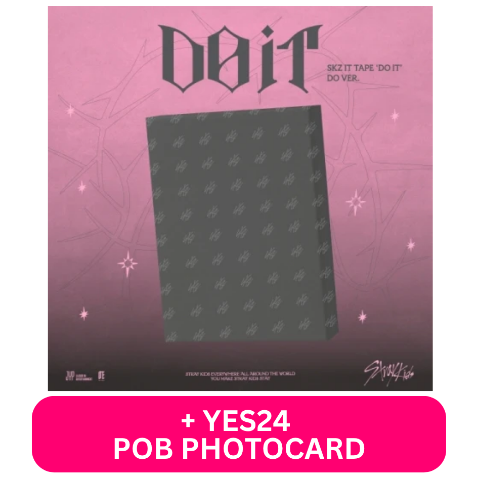 [PRE-ORDER] STRAY KIDS - SKZ IT TAPE ‘DO IT’ (DO VER.) [LIMITED EDITION] + YES24 POB PHOTOCARD