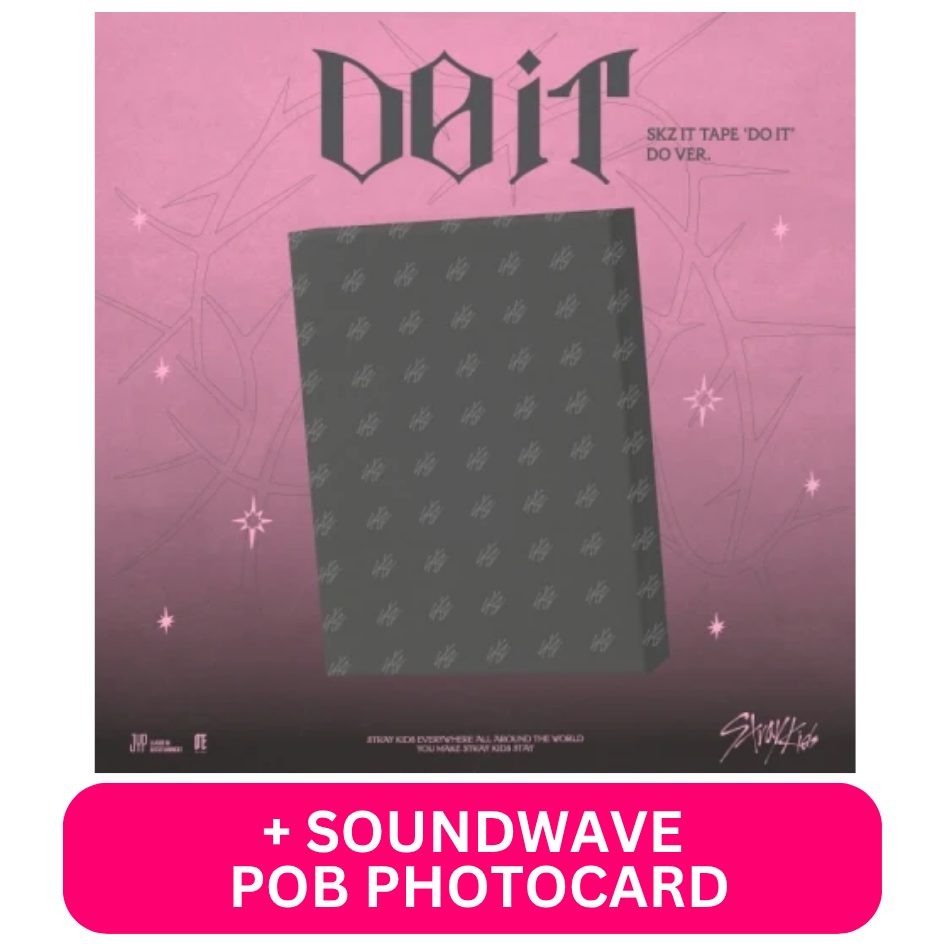 [PRE-ORDER] STRAY KIDS - SKZ IT TAPE 'DO IT' (DO VER.) [LIMITED EDITION] + SOUNDWAVE POB PHOTOCARD