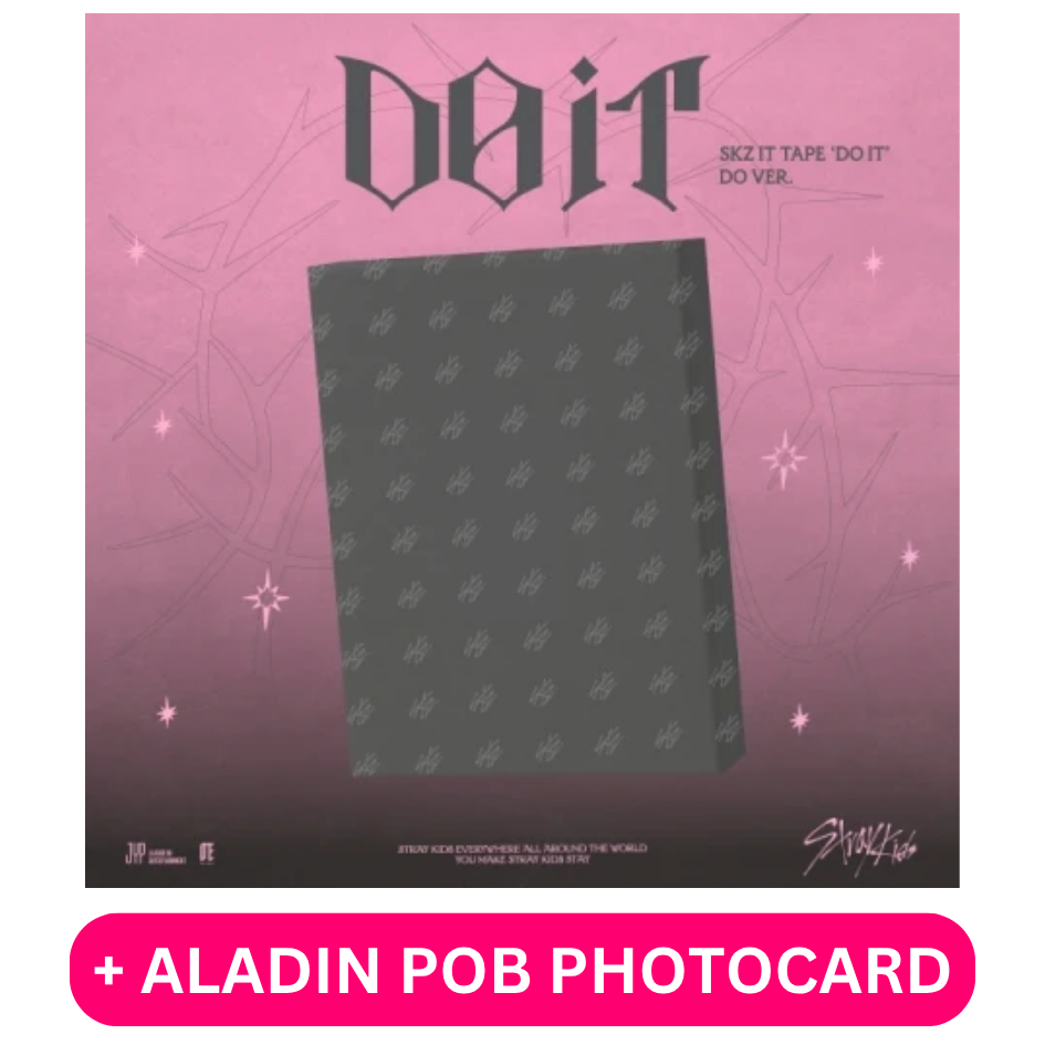 [PRE-ORDER] STRAY KIDS - SKZ IT TAPE ‘DO IT’ (DO VER.) [LIMITED EDITION] + ALADIN POB PHOTOCARD