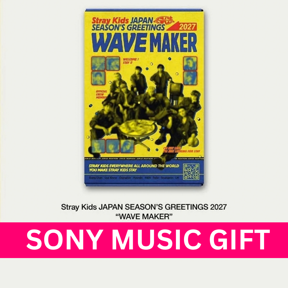 STRAY KIDS - 2027 JAPAN SEASON'S GREETINGS (WAVE MAKER) + Sony Music Gift