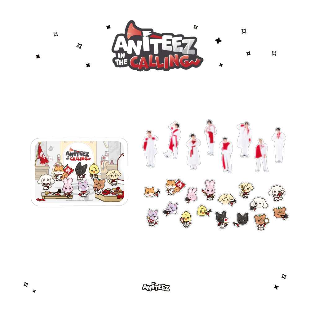 [PRE-ORDER] ATEEZ - ANITEEZ IN THE CALLING - TIN CASE STICKER SET