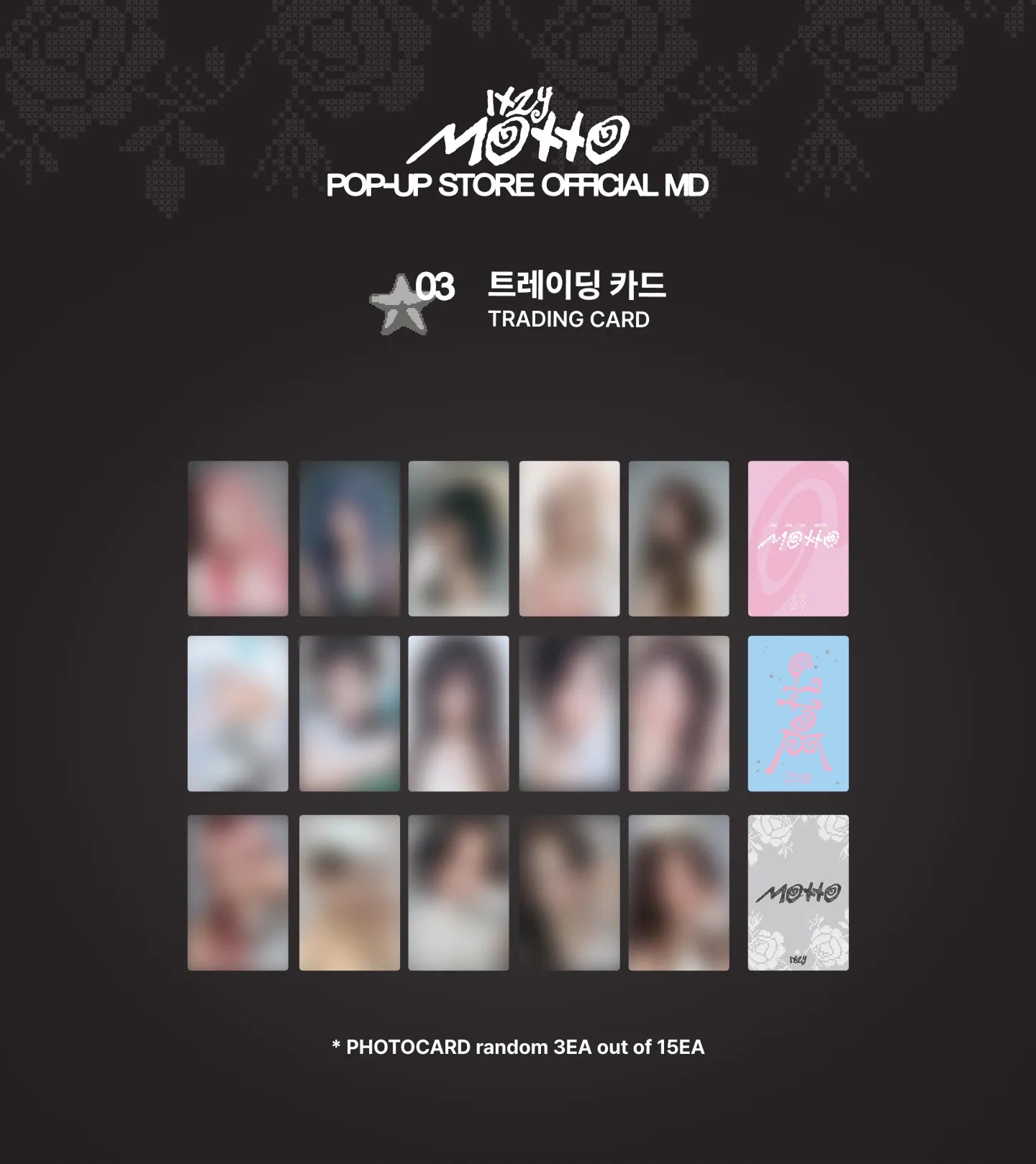 ITZY - TRADING CARD <Motto> [POP-UP STORE]