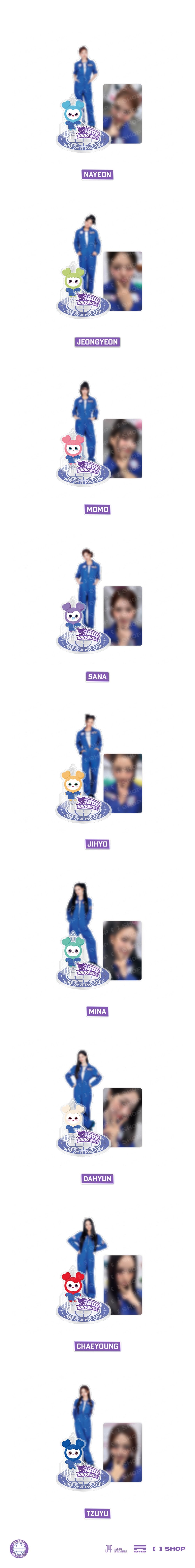 [PRE-ORDER] TWICE -  ACRYLIC STAND 2025 TWICE FANMEETING [10VE UNIVERSE] MD