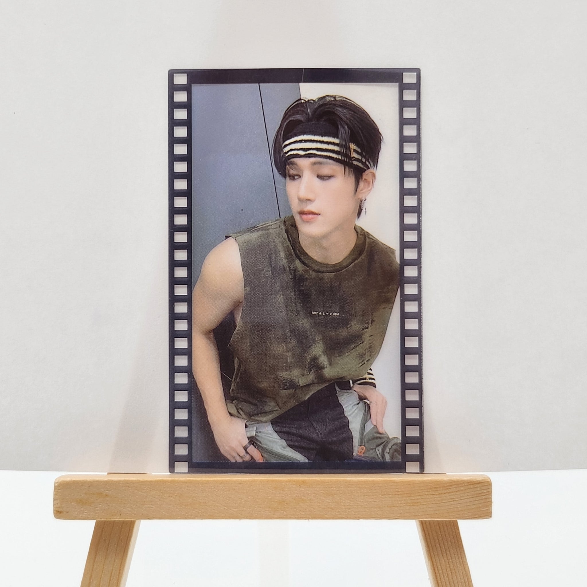 ATEEZ ミンギ Mingi 直筆サイン入り ポラロイド outlaw