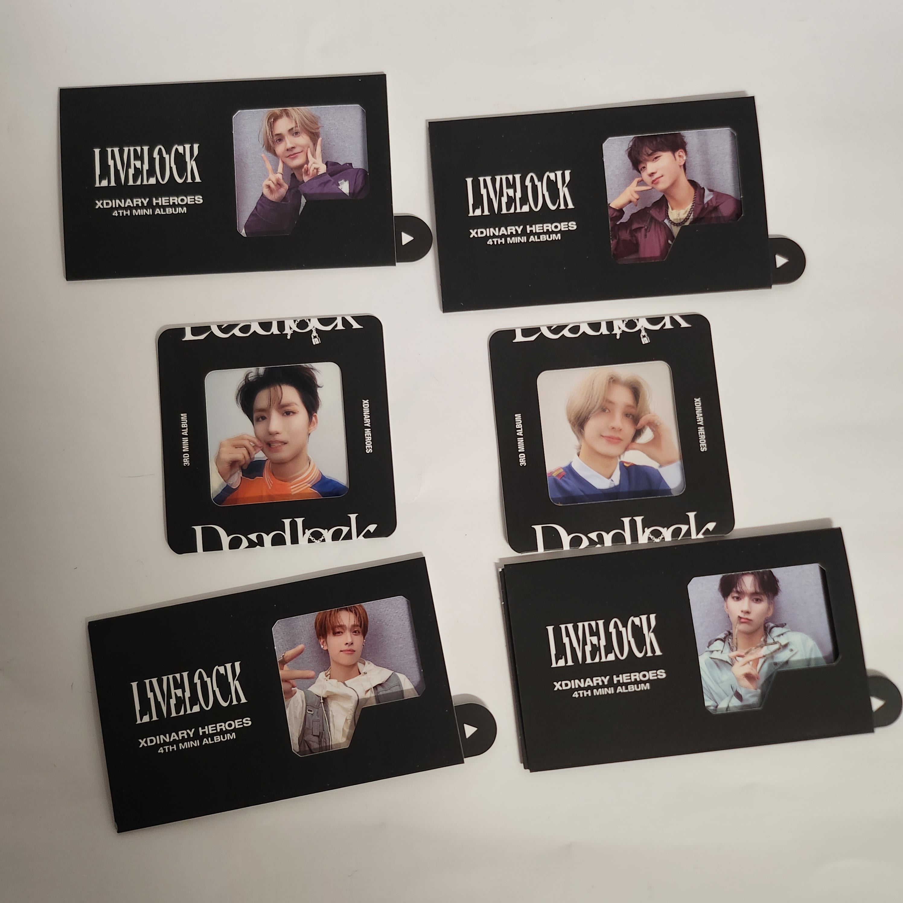 XDINARY HEROES - DEADLOCK / LIVELOCK - POB PHOTOCARD