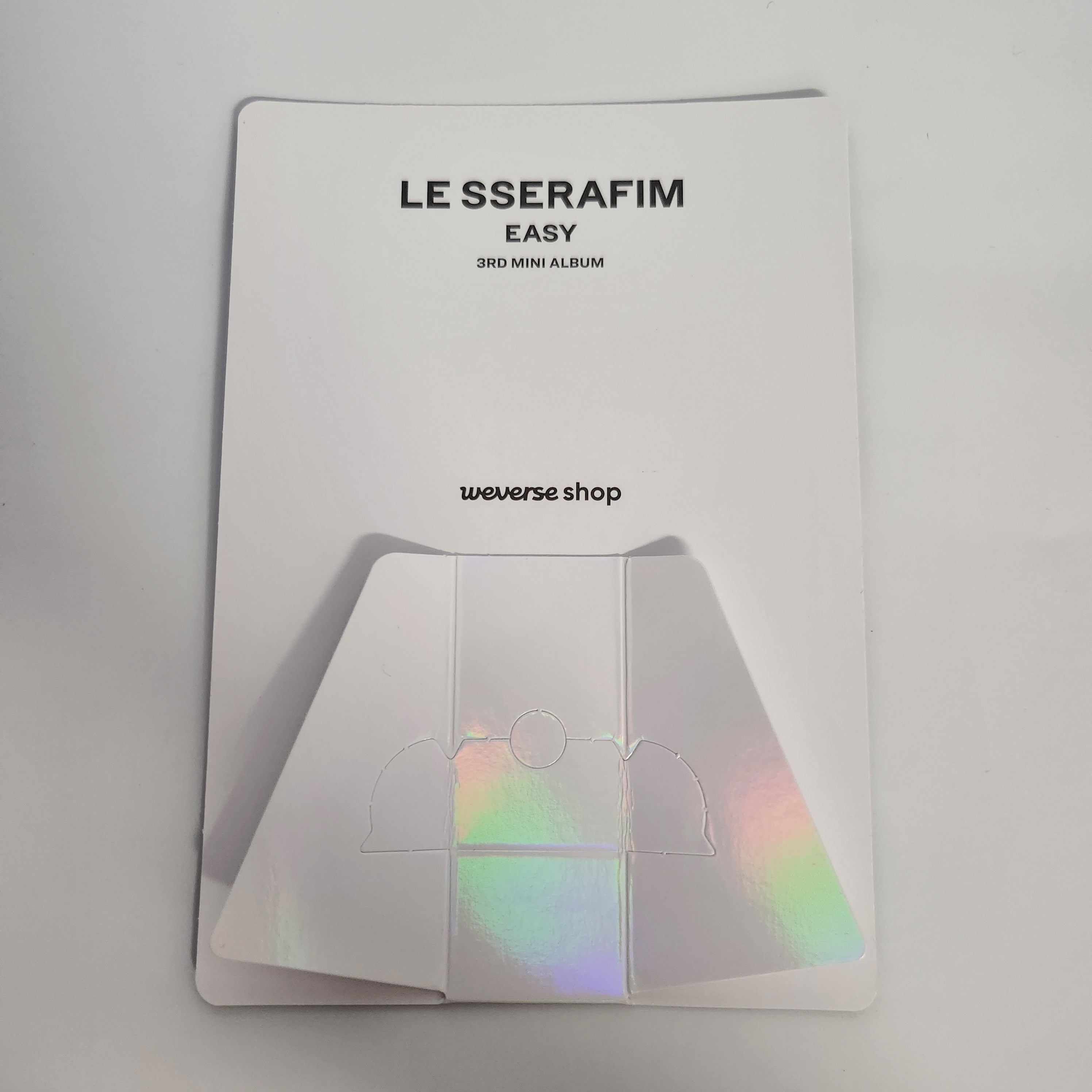 LE SSERAFIM - EASY - WEVERSE ALBUM SET GIFT POB (STANDARD VERSION)