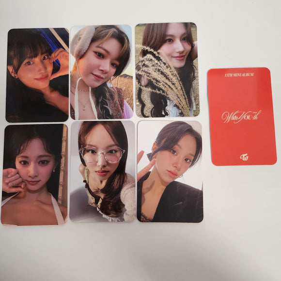 TWICE - WITH YOU-TH - YES24 POB PHOTOCARD