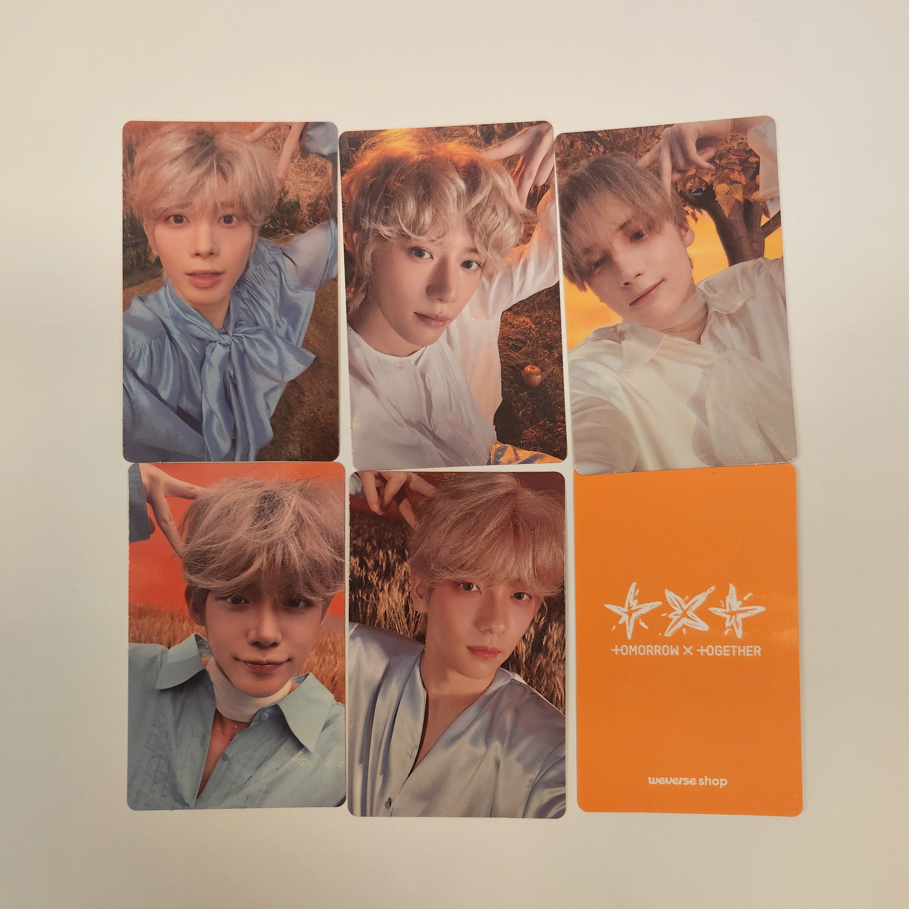 TOMORROW X TOGETHER (TXT) - MINISODE 3: TOMORROW (LIGHT VER.) - WEVERSE PHOTOCARD