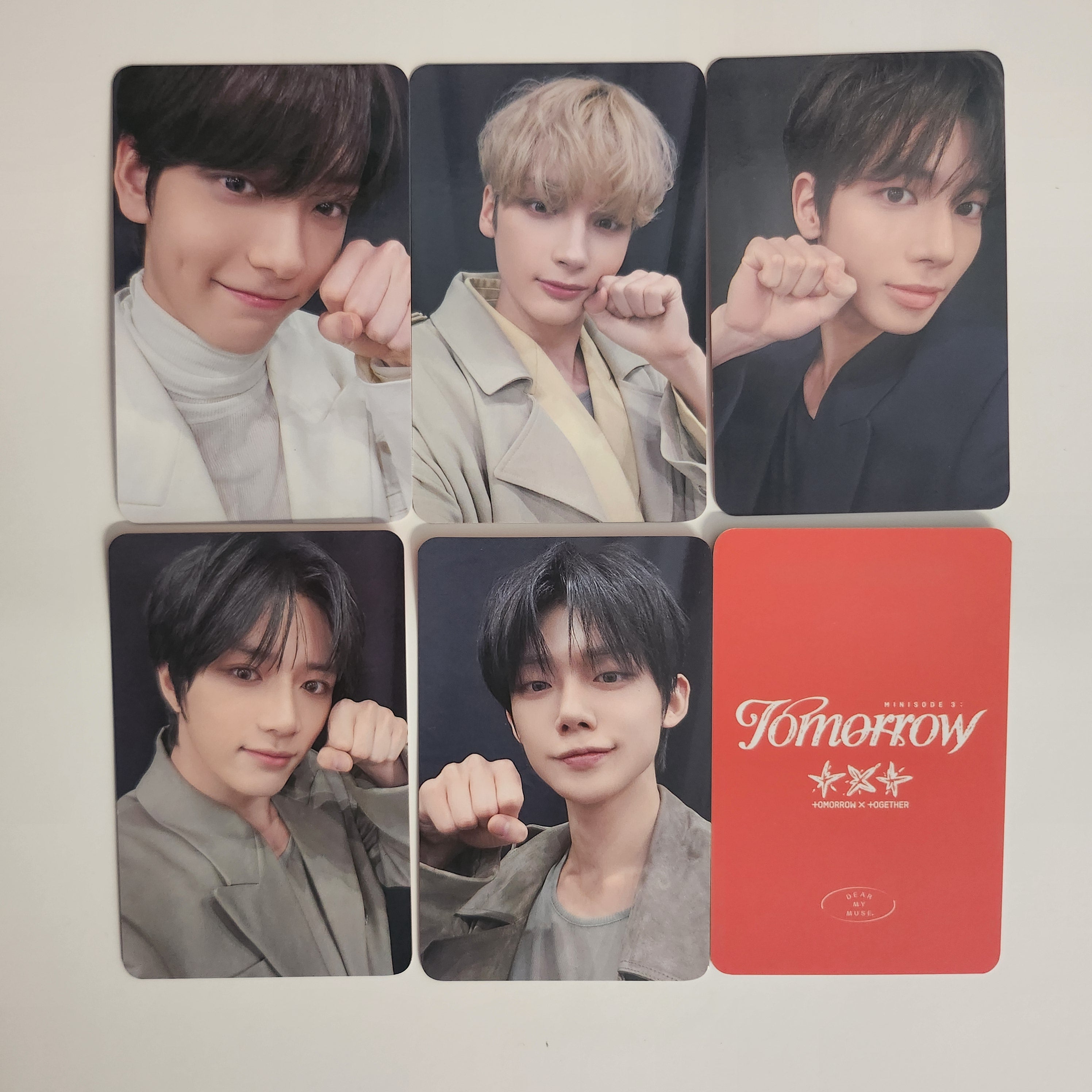 TOMORROW X TOGETHER (TXT) - MINISODE 3: TOMORROW - DEAR MY MUSE POB PHOTOCARD