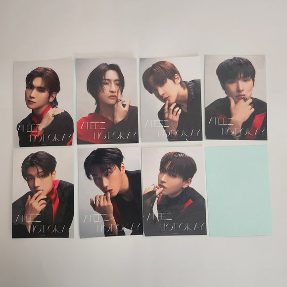 ATEEZ - NOT OKAY (JAPANESE 3RD SINGLE ALBUM) - POB STICKER