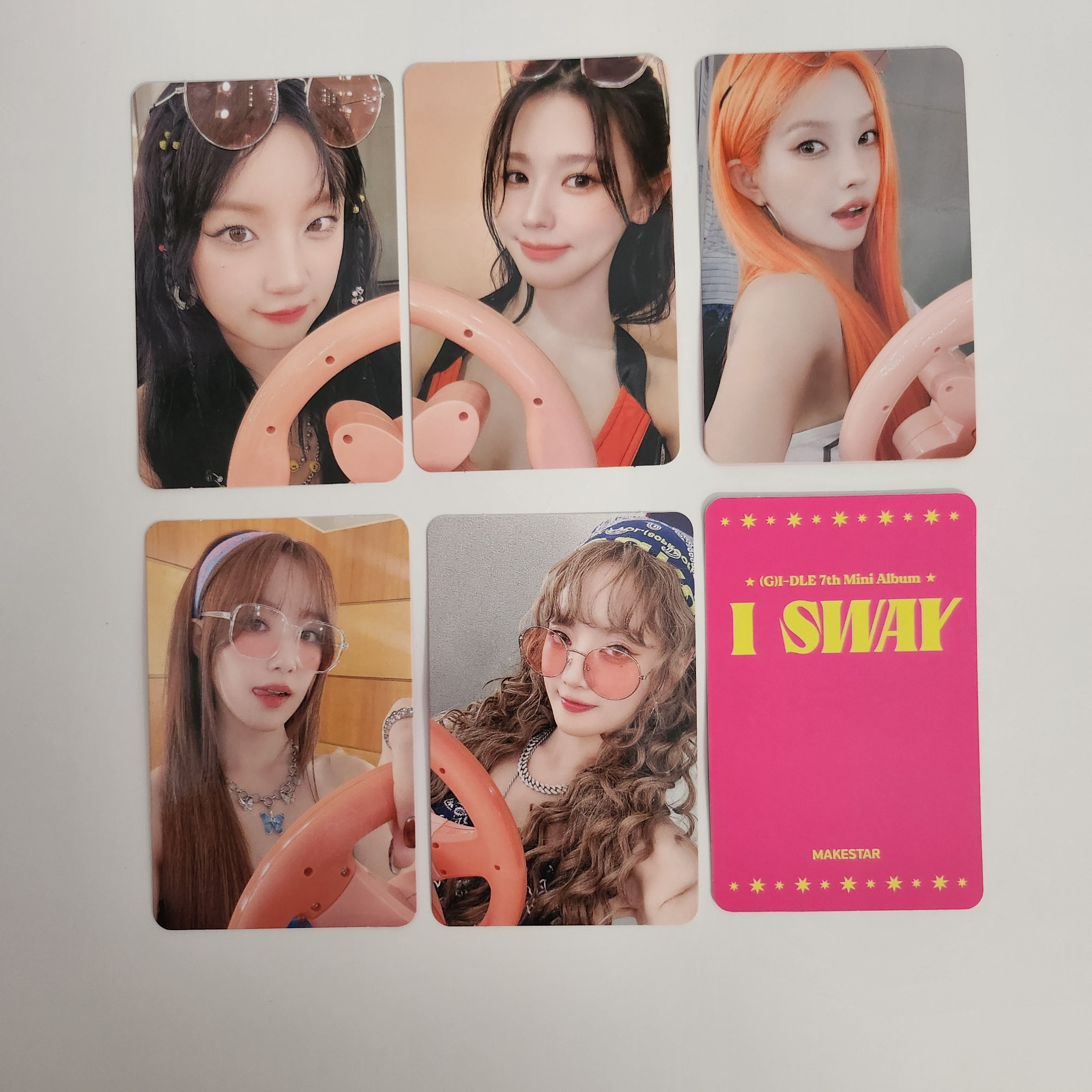 (G)I-DLE - I SWAY (POCA ALBUM VER.) - MAKESTAR POB PHOTOCARD