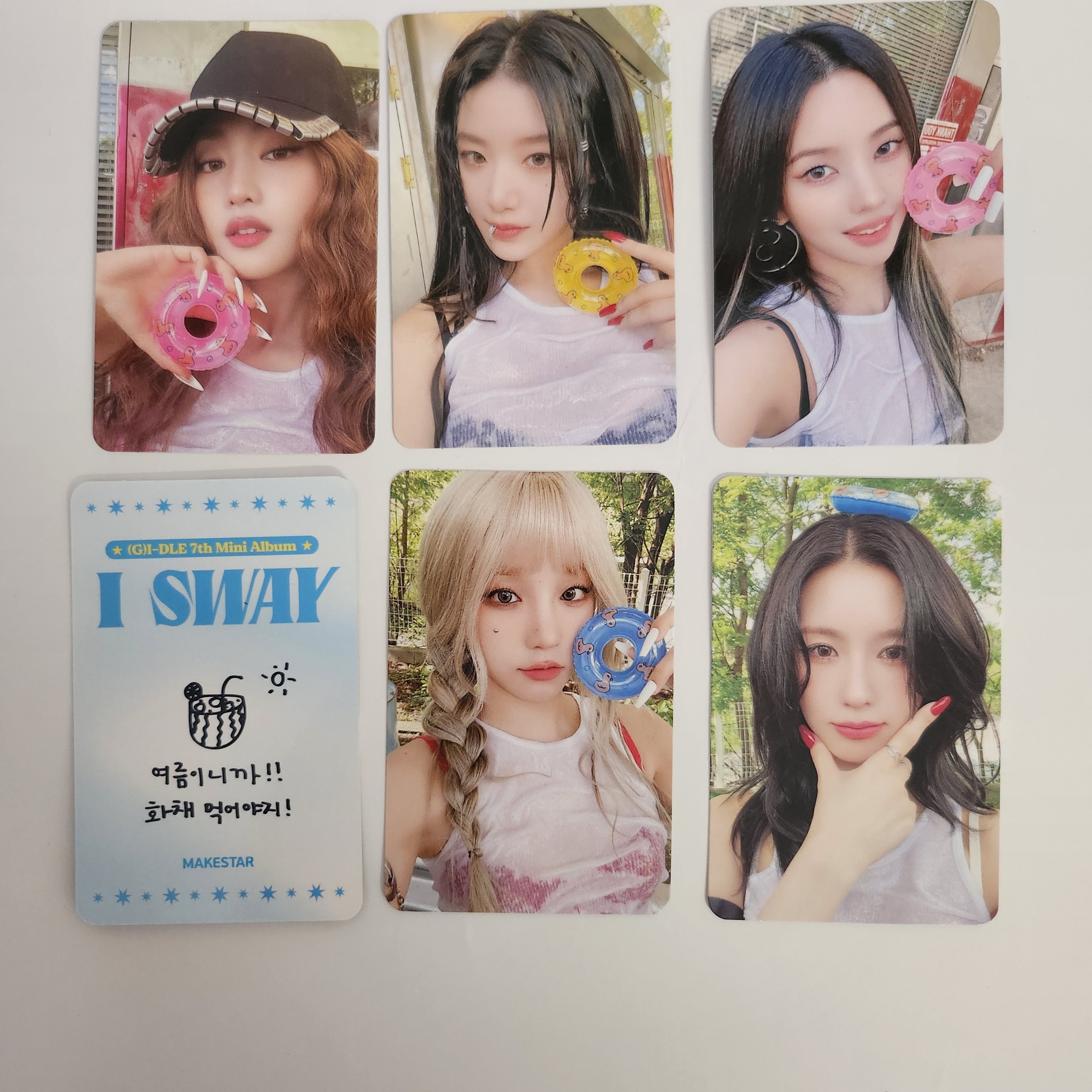 (G)I-DLE - I SWAY (POCA ALBUM VER.) - MAKESTAR POB PHOTOCARD