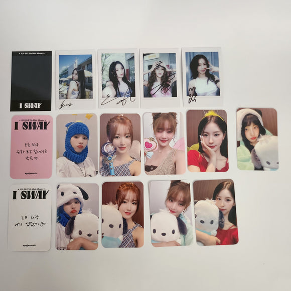 (G)I-DLE - I SWAY - LUCKY DRAW APPLE MUSIC POB PHOTOCARDS