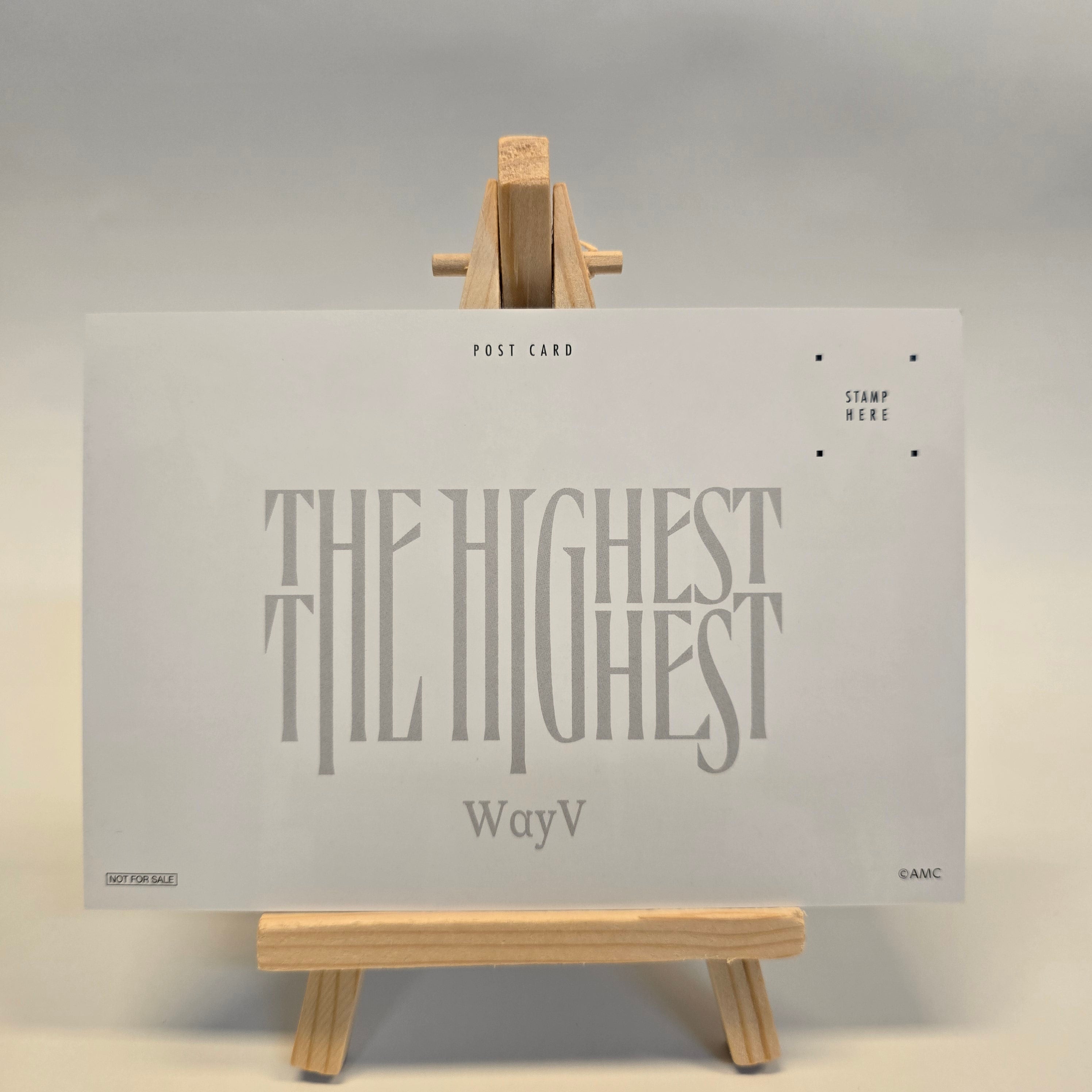 WAYV - THE HIGHEST - POSTCARD POB