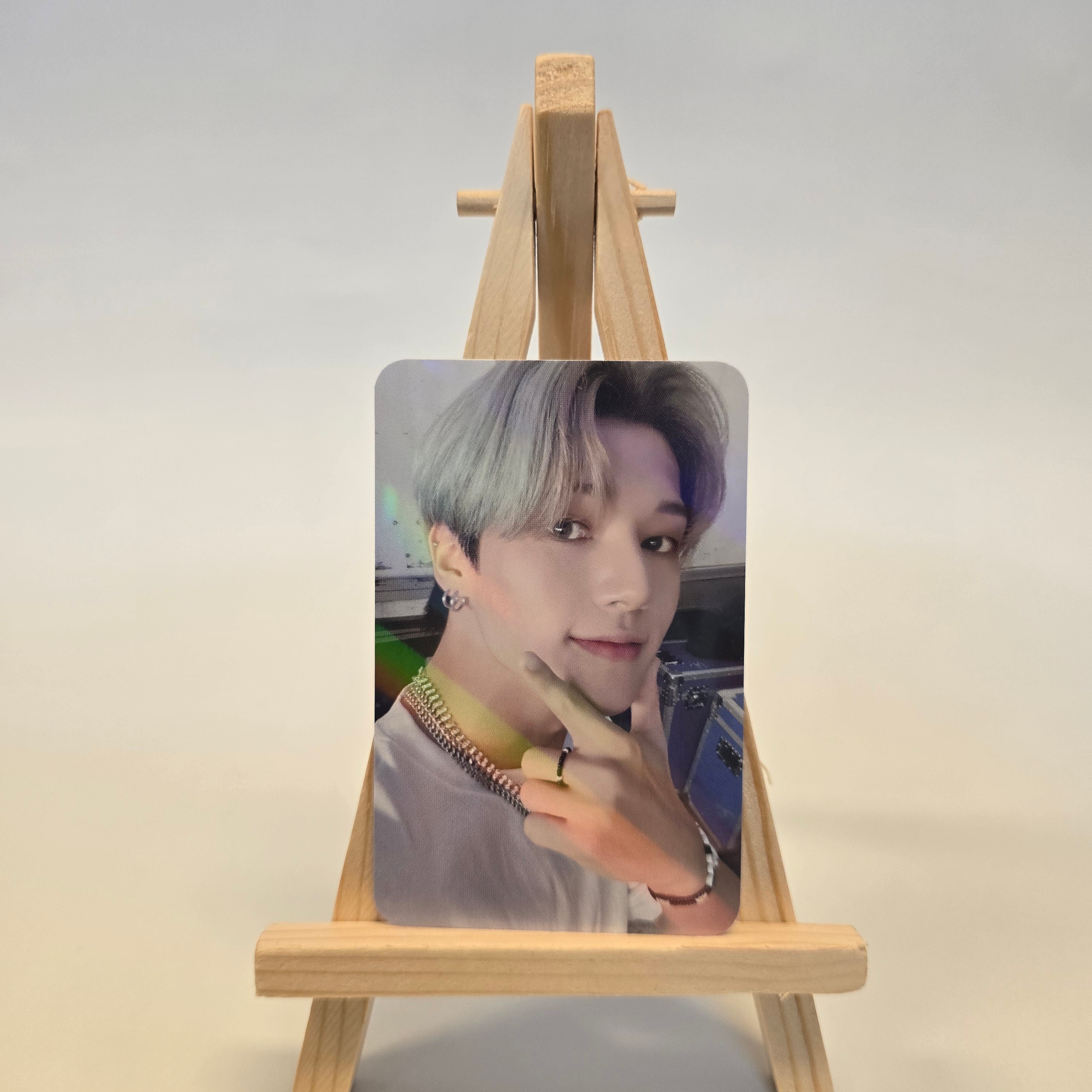 ATEEZ - ZERO : FEVER Part.3 - REPRINT OFFICIAL HOLOGRAMM PHOTOCARD (BLUE BACKSIDE)