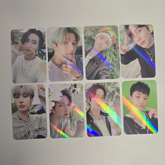 ATEEZ - ZERO : FEVER Part.3 - REPRINT OFFICIAL HOLOGRAMM PHOTOCARD (BLUE BACKSIDE)